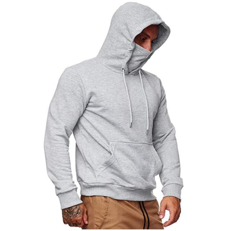 Andrew – Lässiger Kapuzenpullover Mit Gesichtsbedeckung