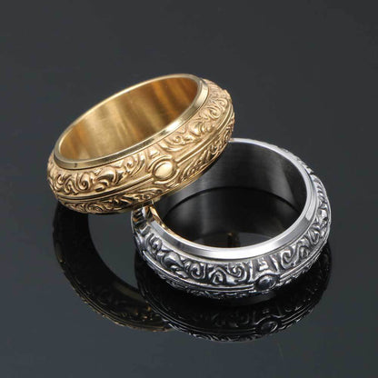 Adelinde - Silberring mit astronomischen Motiven
