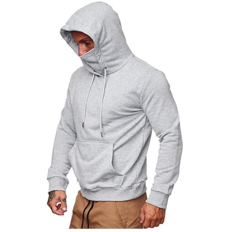 Andrew – Lässiger Kapuzenpullover Mit Gesichtsbedeckung