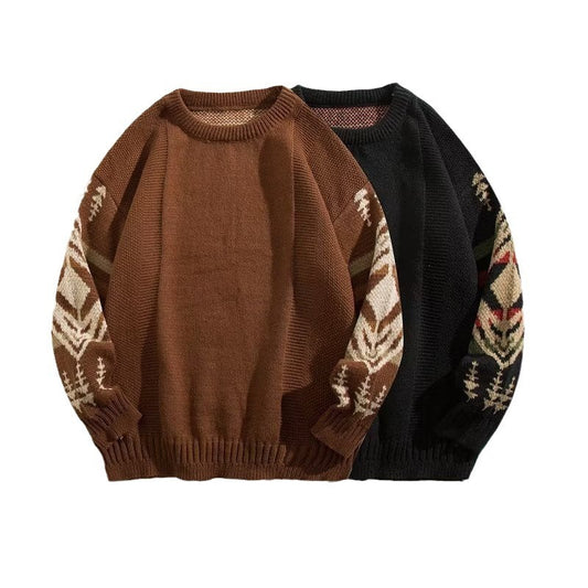 Charles – Pullover Mit Geometrischem Print Für Herren