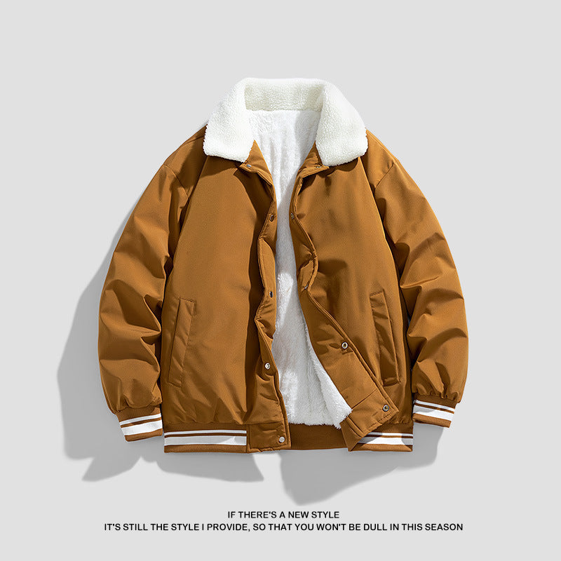 Bastian – Robuste Warme Winterjacke Pilot Sherpa Für Herren