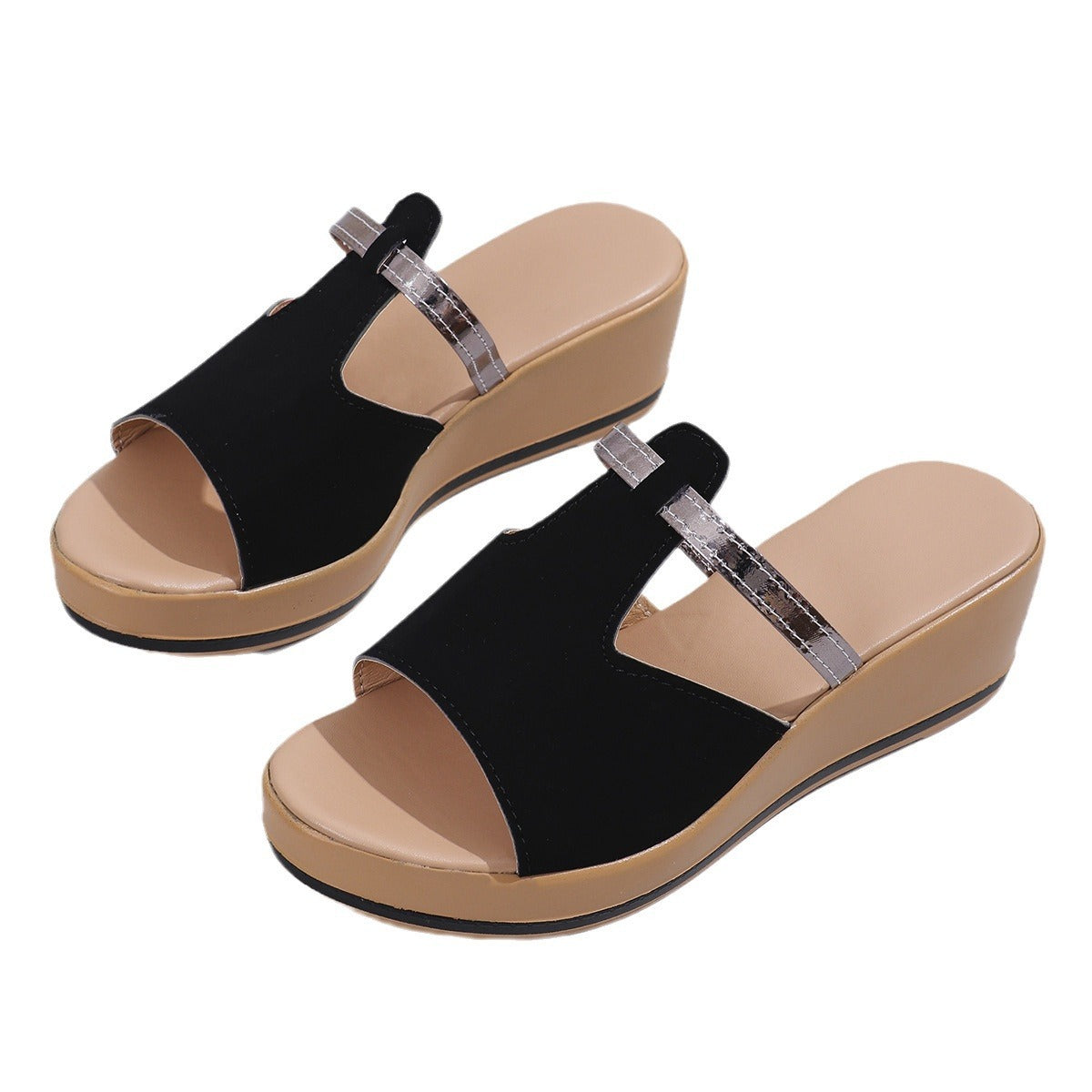 Unita - Stilvolle, Orthopädische Sandalen Mit Hoher Sohle