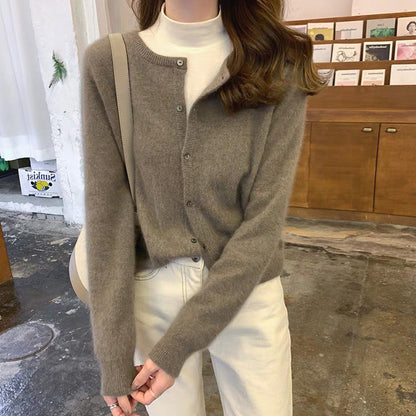 Aliana – Kuschelige Strickjacke Mit Offener Vorderseite