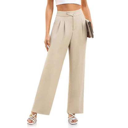 Waverly - Hose Mit Hoher Taille Und Weitem Bein