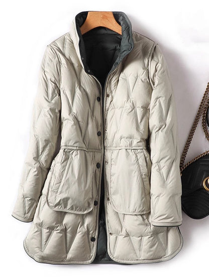 Veerle| Modische Wattierte Damenjacke