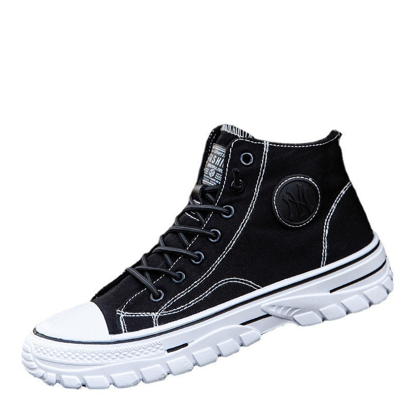 Viktor - Trendy Urban Canvas Sneakers Für Herren