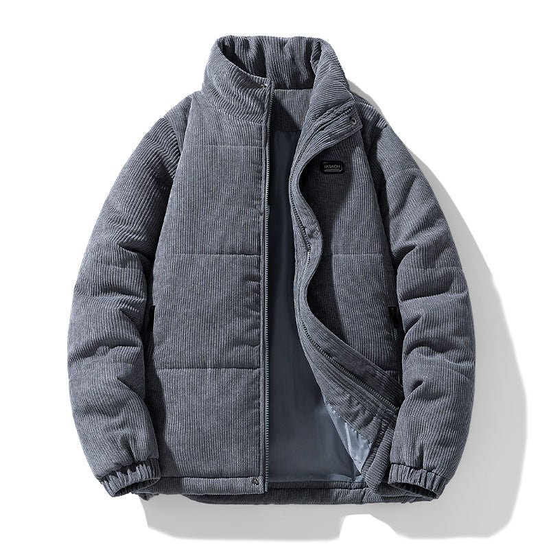 Verno - Herren Cord Pufferjacke