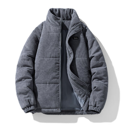 Verno - Herren Cord Pufferjacke