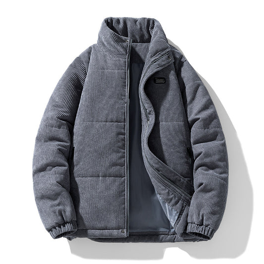 Verno - Herren Cord Pufferjacke