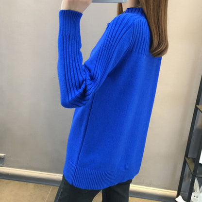 Anna - Rollkragenpullover Mit Strickmuster