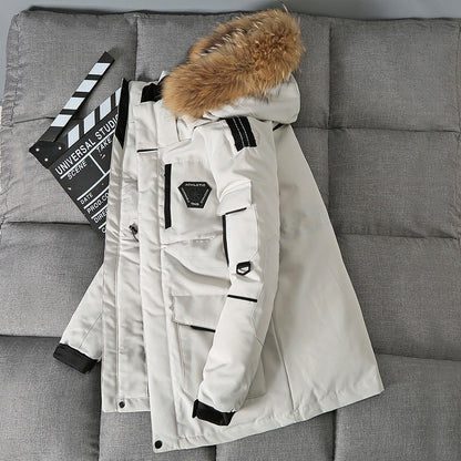Bryan - Winterjacke Für Herren Mit Fellkapuze