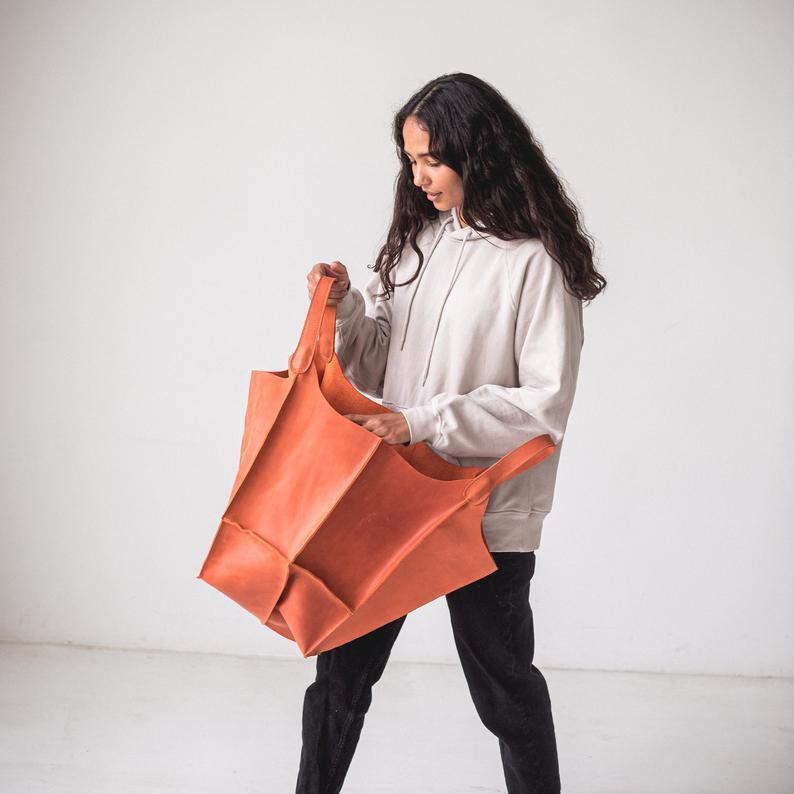 Liva - Bag | Geräumige Lederhandtasche