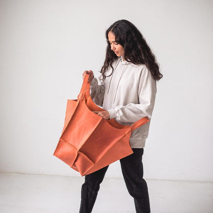 Liva - Bag | Geräumige Lederhandtasche