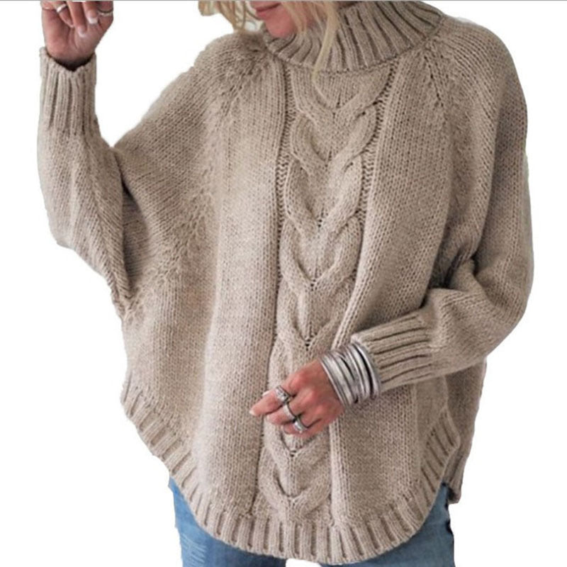 Ariah - Strickpullover Mit Fledermausärmeln
