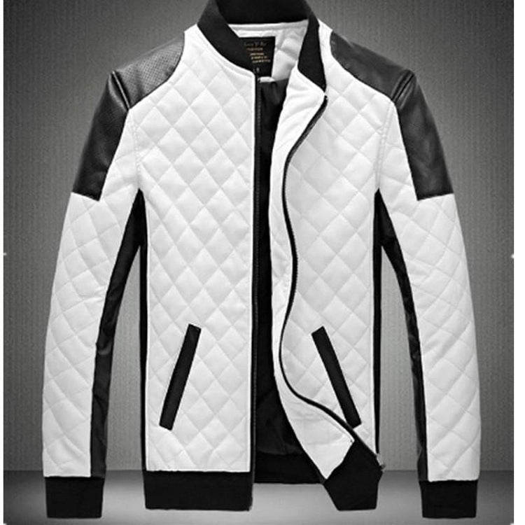 Adrianne - Gepolsterte Motorradjacke Aus Kunstleder