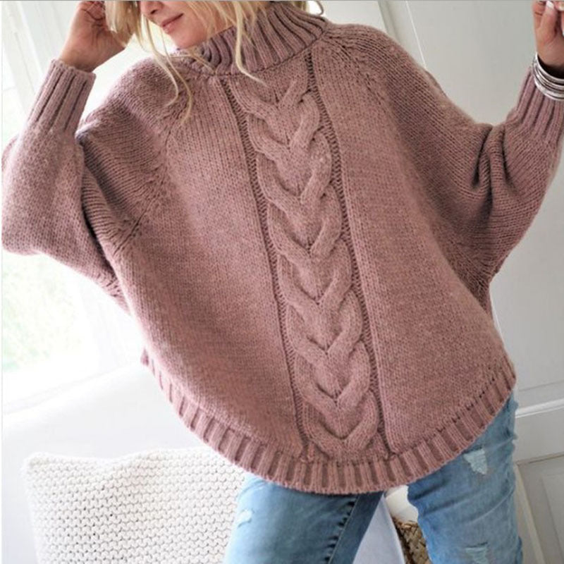 Ariah - Strickpullover Mit Fledermausärmeln