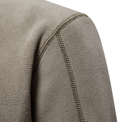 Warren - Cordpullover Mit Halbem Reißverschluss
