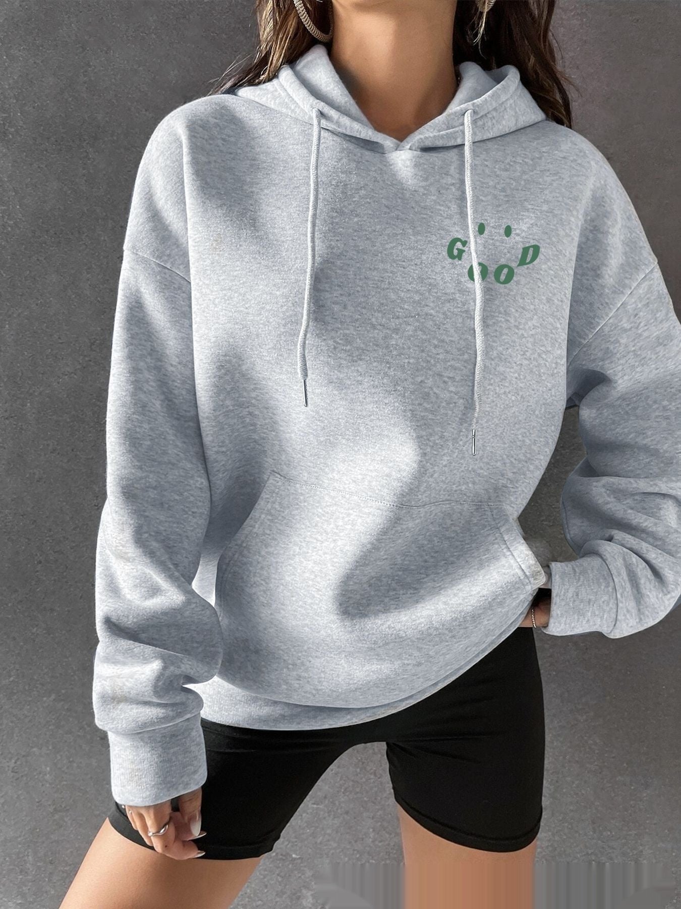 Zara - 100% Baumwolle Statement-kapuzenpulli