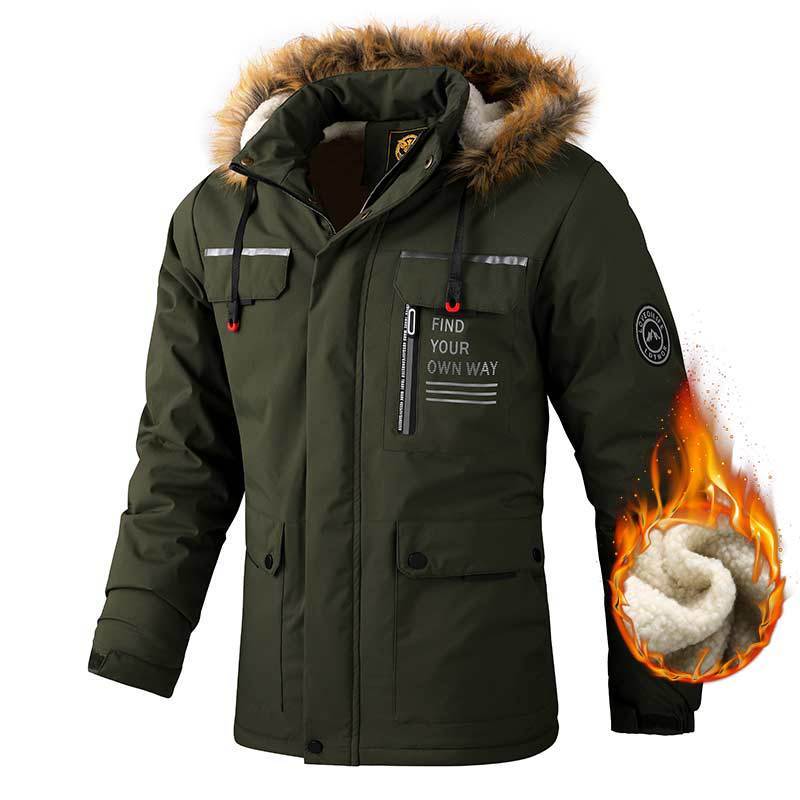 Arcticdefender – Wind- Und Wasserdichte Winterjacke Für Extreme Bedingungen