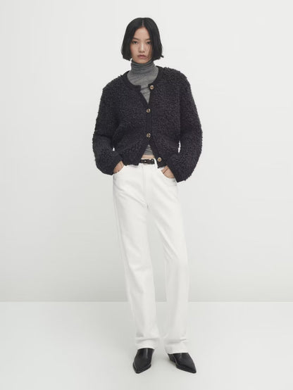 Amra – Teddy-cardigan
