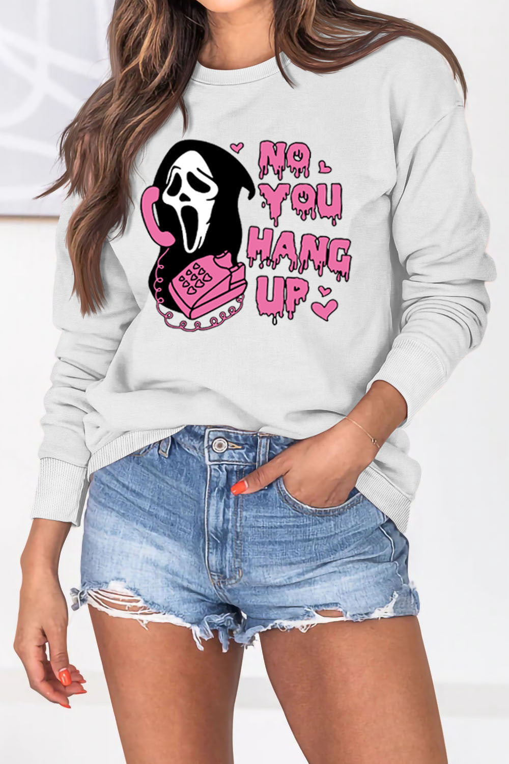 Ashley - Lässiges Halloween-sweatshirt