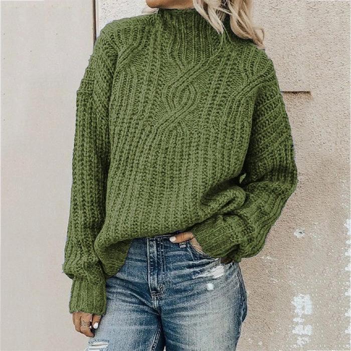 Amanda | Ubergröße Rollkragenpullover