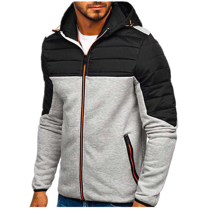 Arkkin - Gepanzerte Jacke | Warm Wattierte Herrenjacke Mit Kapuze