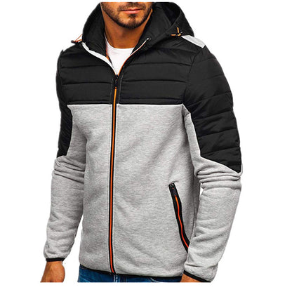 Arkkin - Gepanzerte Jacke | Warm Wattierte Herrenjacke Mit Kapuze