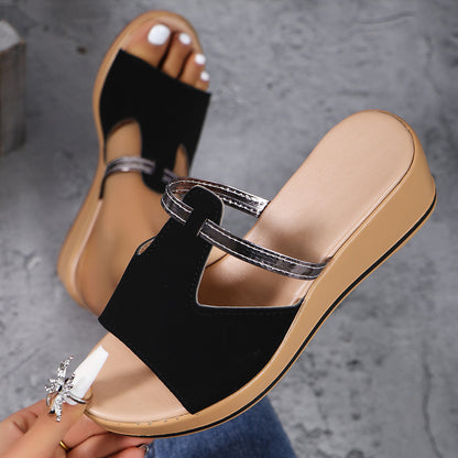 Unita - Stilvolle, Orthopädische Sandalen Mit Hoher Sohle