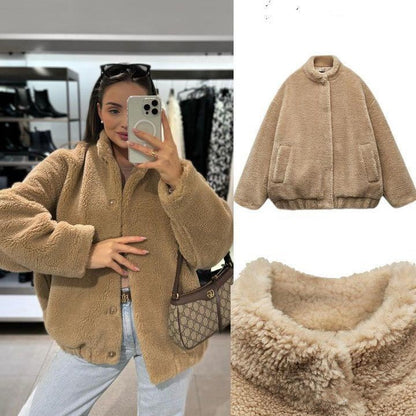 Zwillia - Weiche Teddybär-jacke Für Damen