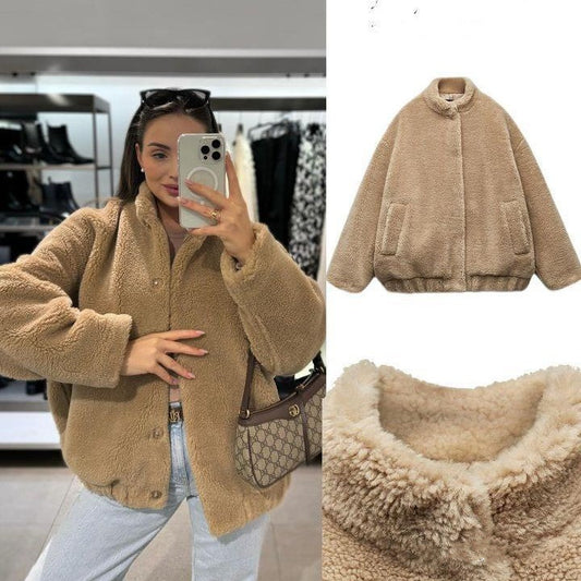 Zwillia - Weiche Teddybär-jacke Für Damen