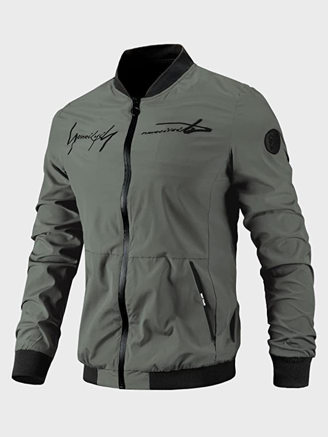 Victor – Freizeitjacke Mit Stickerei Für Herren