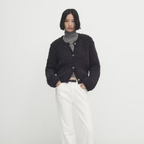 Amra – Teddy-cardigan