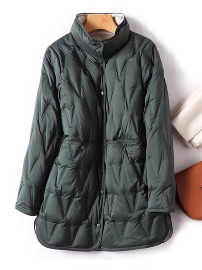 Veerle| Modische Wattierte Damenjacke