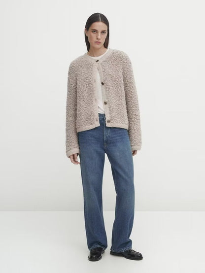 Amra – Teddy-cardigan