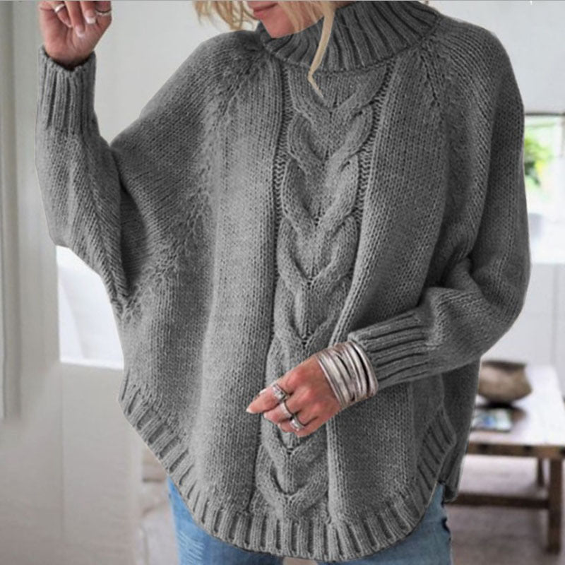 Ariah - Strickpullover Mit Fledermausärmeln