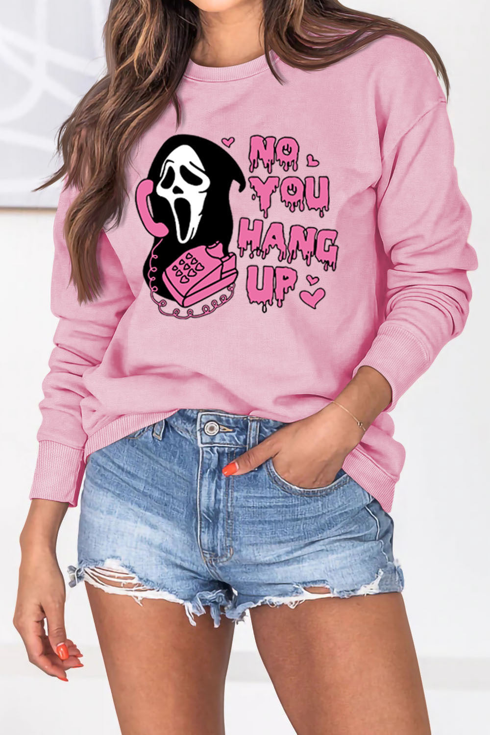 Ashley - Lässiges Halloween-sweatshirt