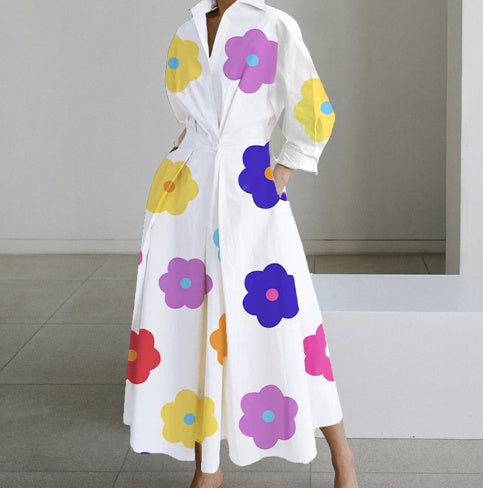 Trina - Clemence Luxuriöses, Elegantes Sommerkleid