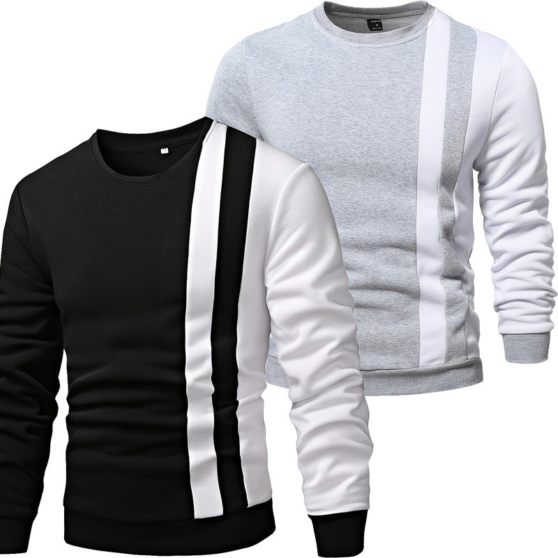 Augustus – Farbblock-pullover Mit Rundhalsausschnitt Für Herren
