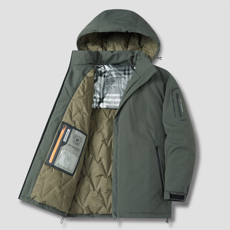 Benjamin – Dicke Und Warme Jacke Für Herren