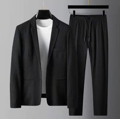 Ulrich | Herren Kordelzug Smart Casual Anzug