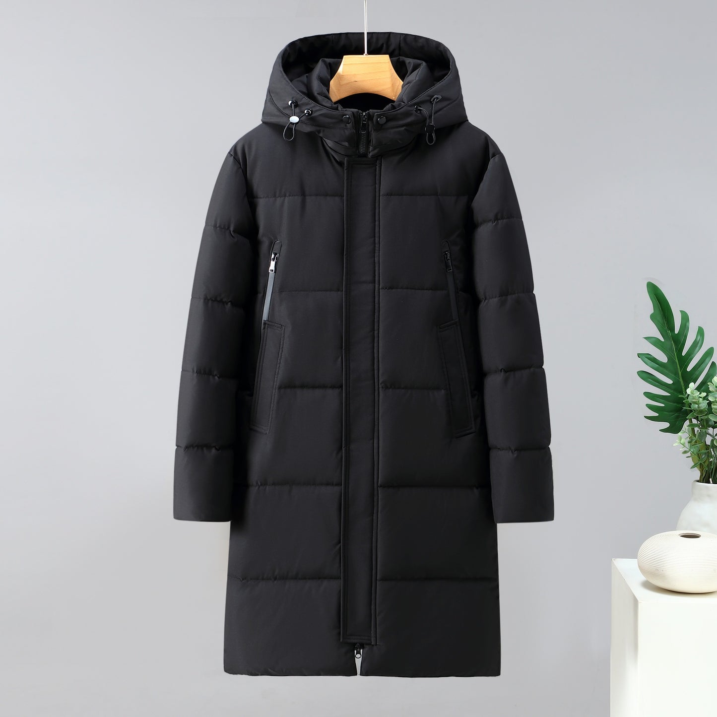 Bailee – Klassische Wind- Und Wasserdichte Parkajacke Mit Dicker Kapuze