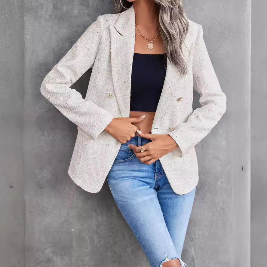 Abigail – Langärmliger Blazer Mit Reverskragen