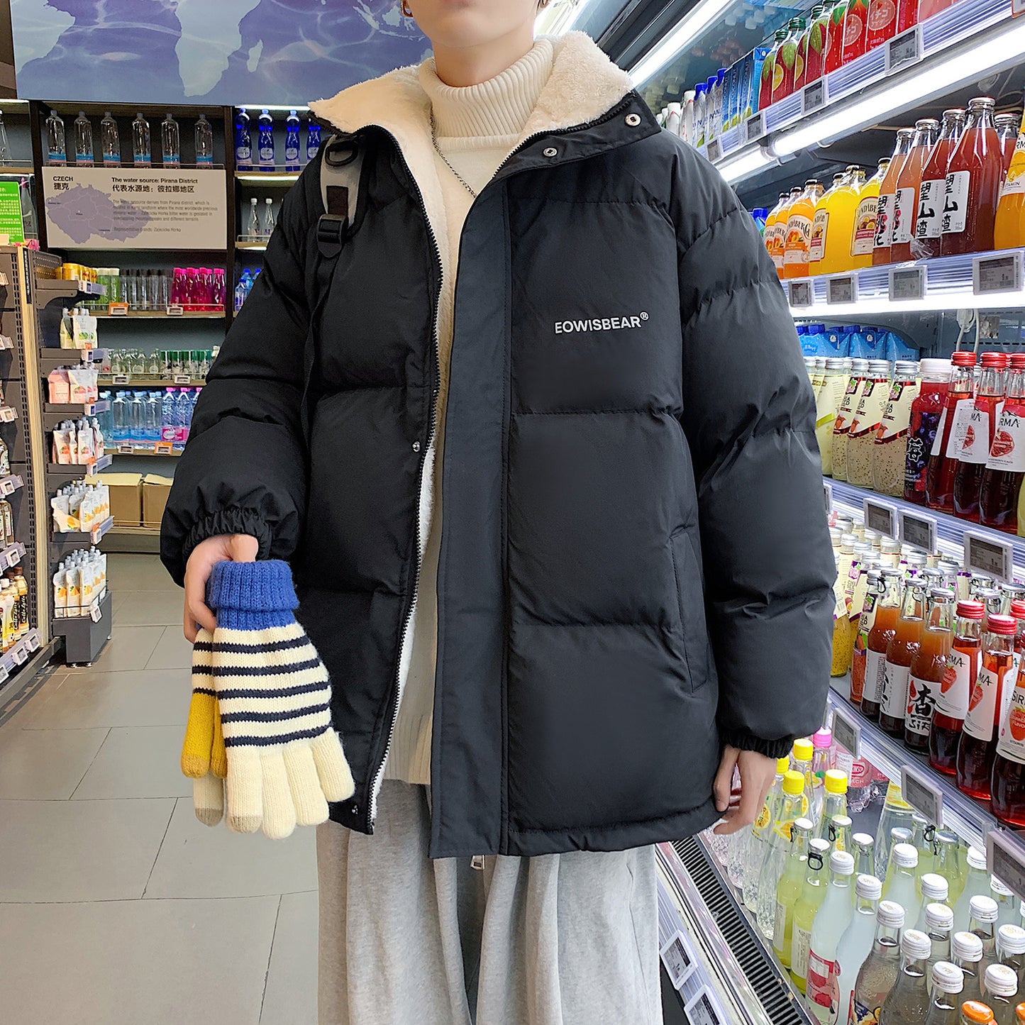 Stephen – Wattierte Winterjacke Für Herren
