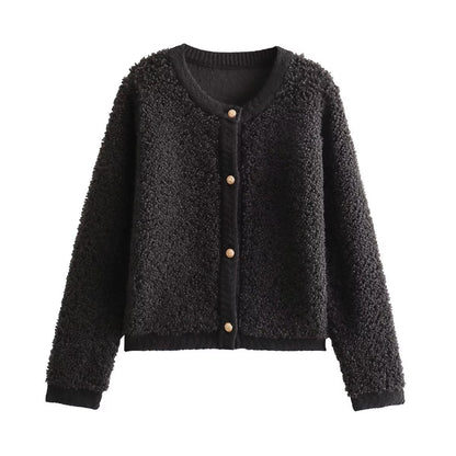 Amra – Teddy-cardigan