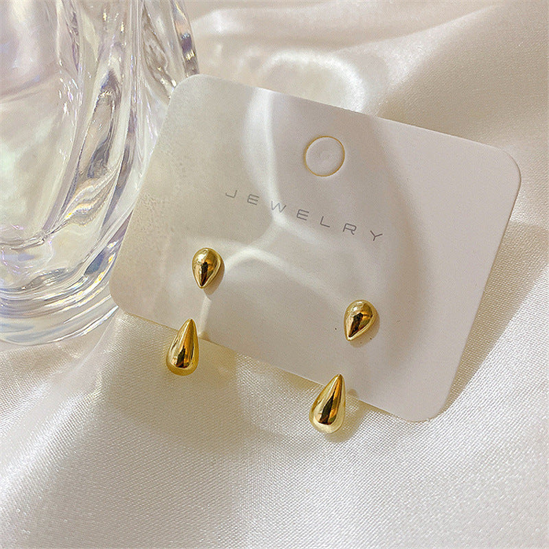 Wilhelmina - Wassertropfen-Ohrstecker