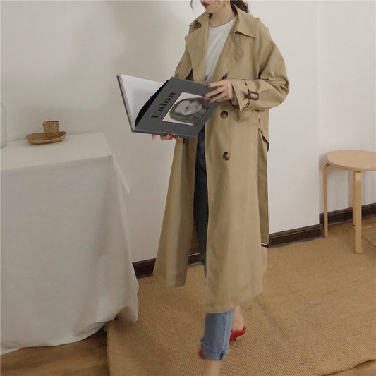 Sol – Stylischer Langer Trenchcoat Für Damen | Winter