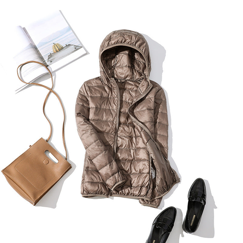 Aylin - Warme Herbstjacke Mit Kapuze