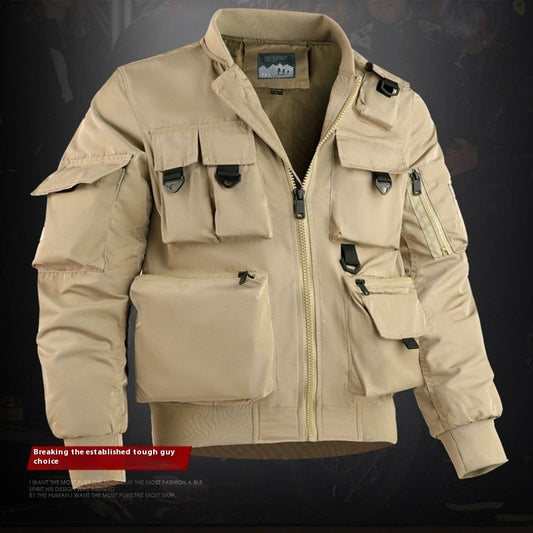 Brian – Cargojacke Mit Mehreren Taschen Für Herren
