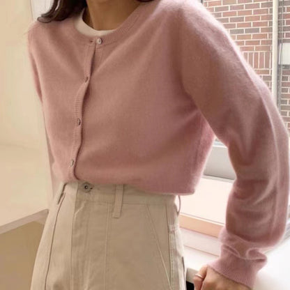 Aliana – Kuschelige Strickjacke Mit Offener Vorderseite